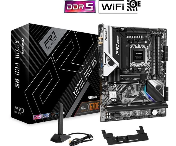 Asrock X670E Pro RS 90-MXBJ70-A0UAYZ Gaming Anakart