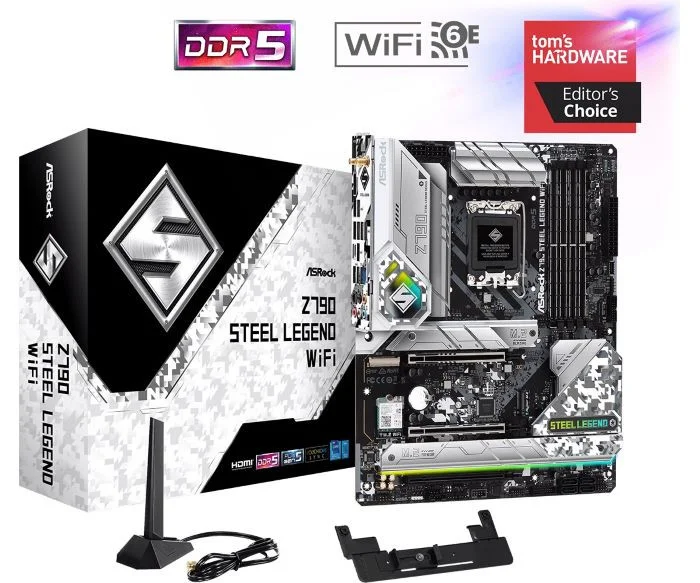 Asrock Z790 Steel Legend WIFI 90-MXBKD0-A0UAYZ Gaming (Oyuncu) Anakart