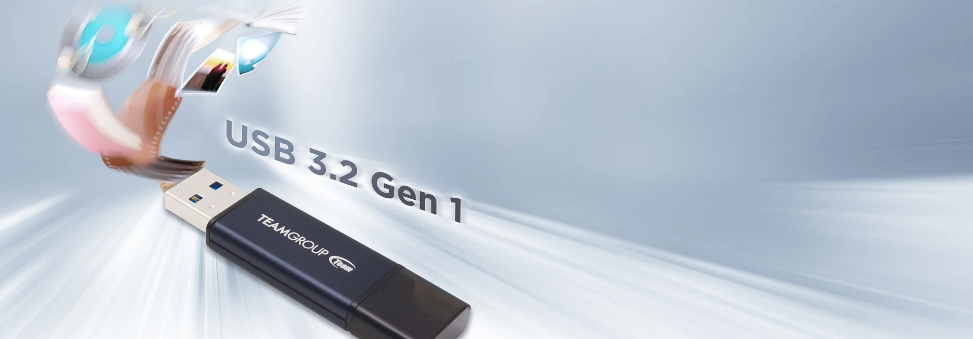 Team C211 64GB USB 3.2 Gen 1 Flash Bellek