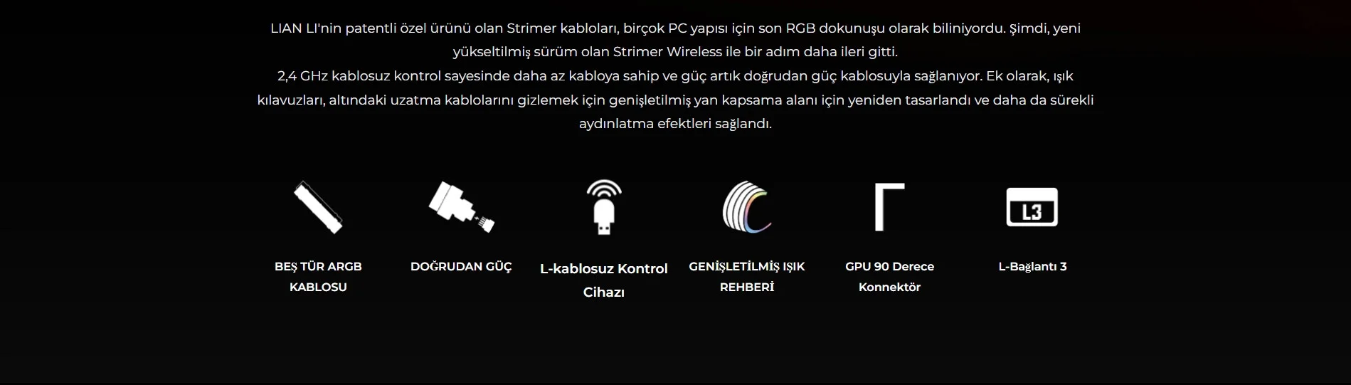 Lian Li Strimer Wireless CPU 2x8 (G89.PW8-1W-CPU.00)