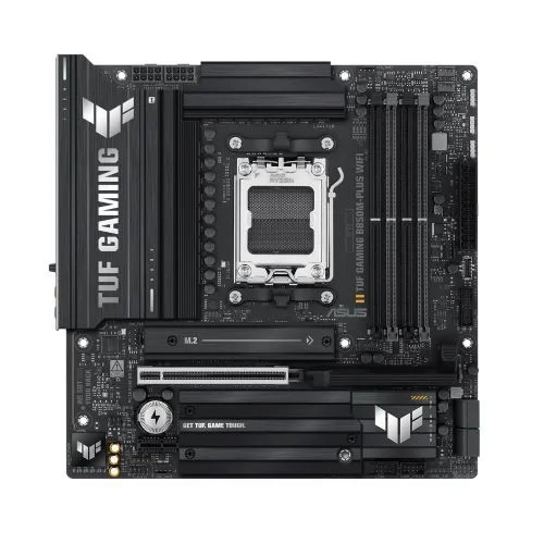 ASUS TUF GAMING B850M-PLUS WIFI AMD B850 Soket AM5 DDR5 8000+(OC)MHz mATX Gaming (Oyuncu) Anakart