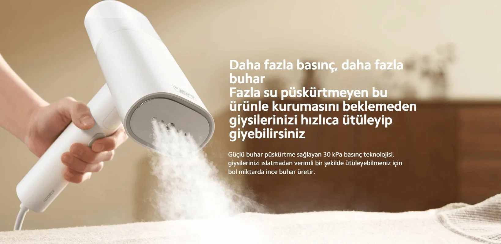 Xiaomi Handheld Garment Steamer Buharlı Kırışık Giderici