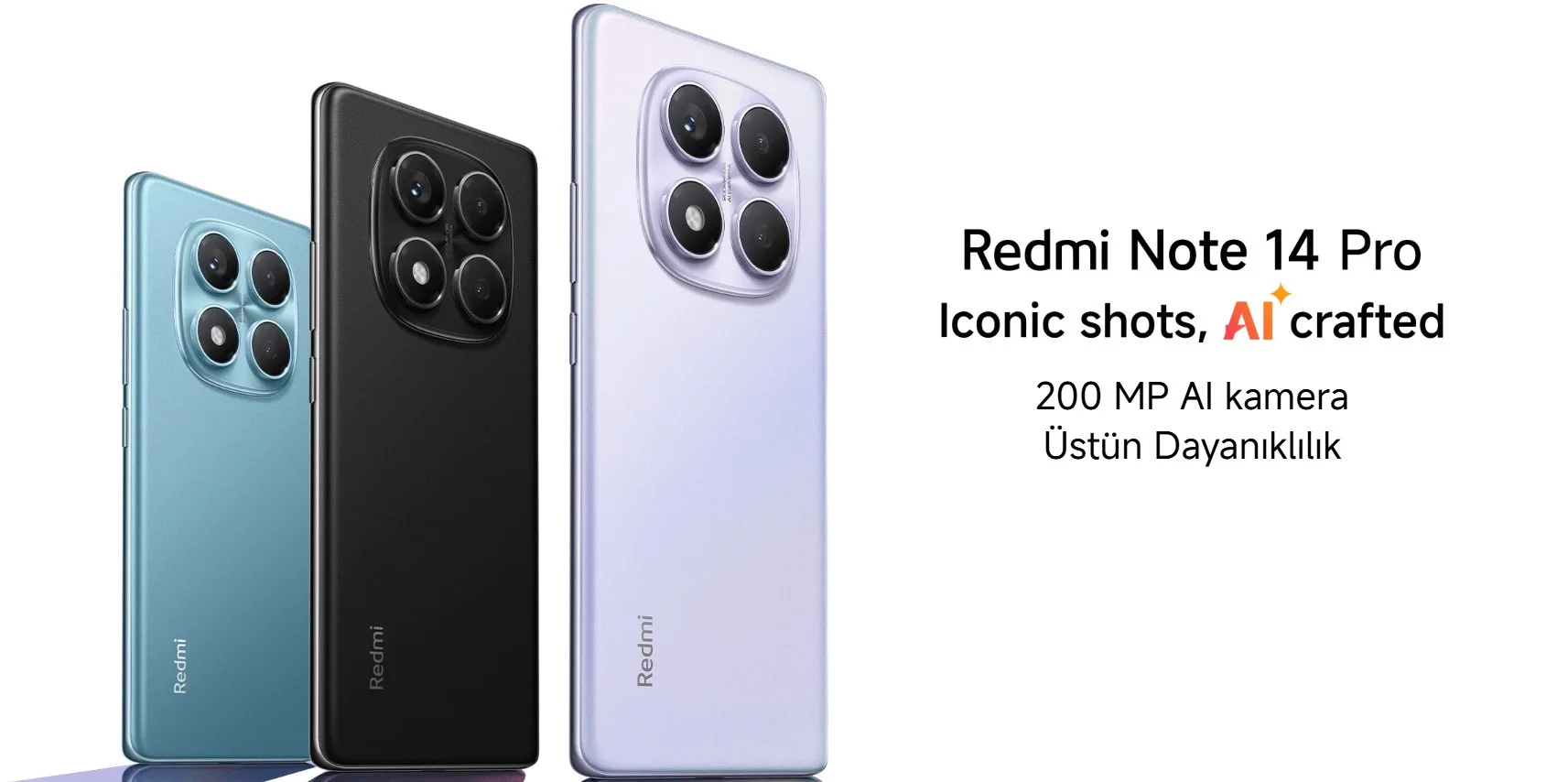 Xiaomi Redmi Note 14 Pro 256GB 8GB RAM Mor Cep Telefonu 