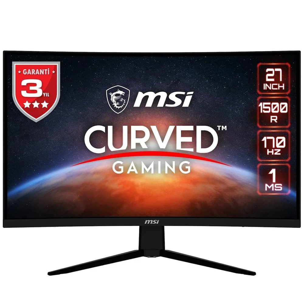 MSI G273CQ 27″  Freesync Premium Gaming Monitör 