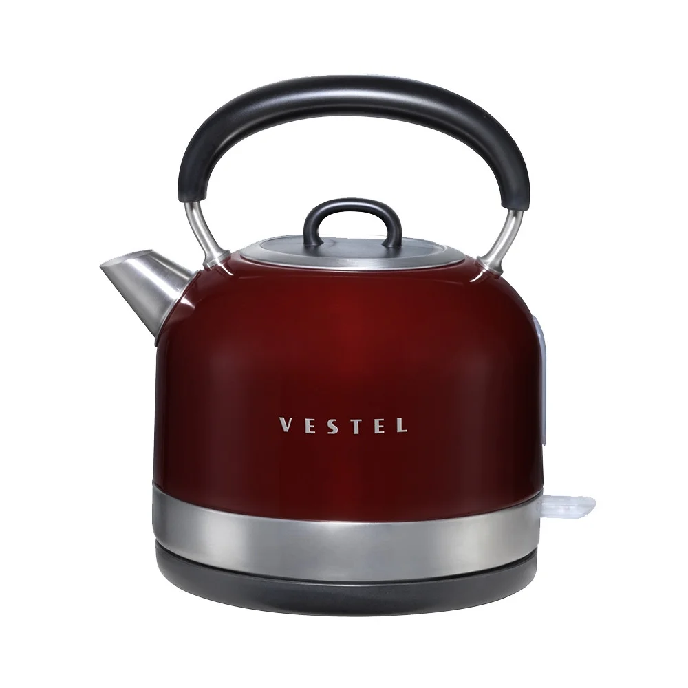 Vestel Retro Pembe 2200 W 1.7 lt Çelik Kettle