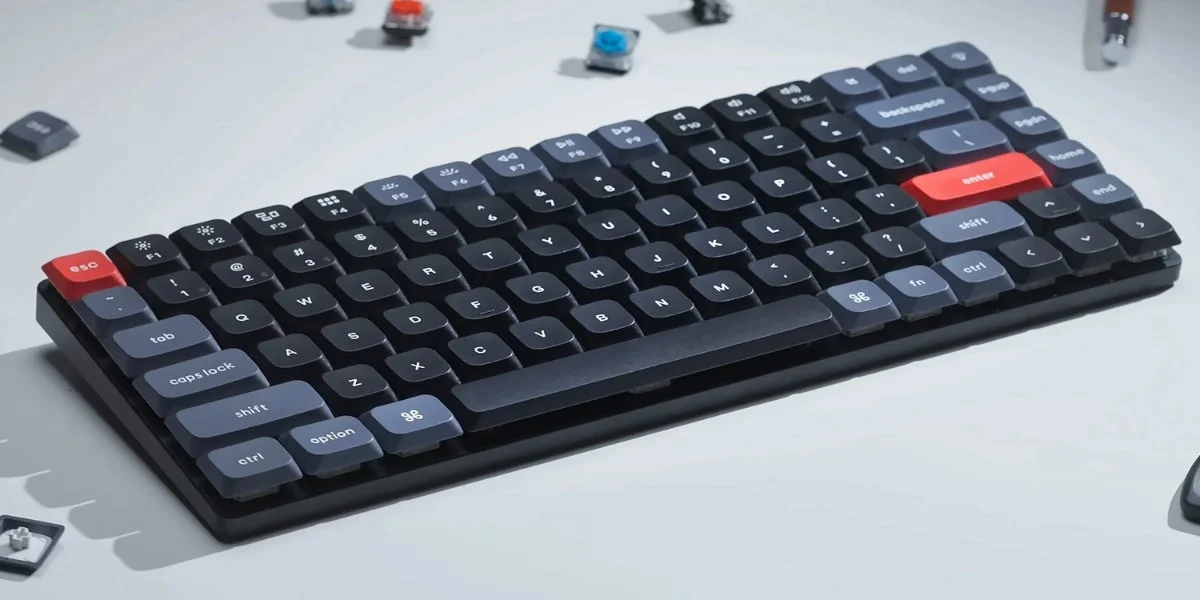 Keychron K3 Max %75 RGB Brown Switch Kablosuz Türkçe Mekanik Beyaz Gaming Klavye