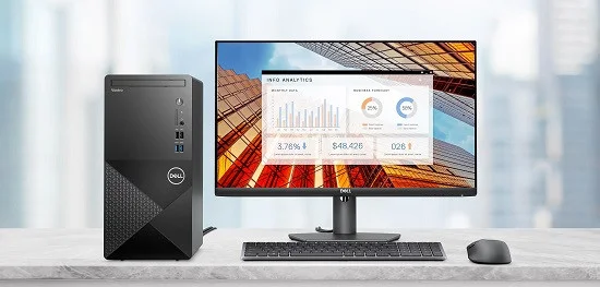 Dell Vostro 3020 N2054VDT3020MTU i5-13400 16GB 512GB Ubuntu Masaüstü Bilgisayar