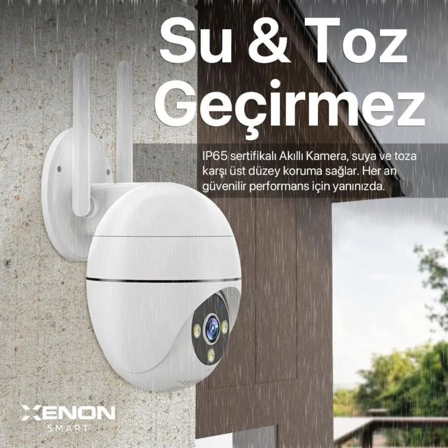 Xenon X7266 Full HD 3 MP Gece Görüşlü Wi-Fi Güvenlik Kamerası