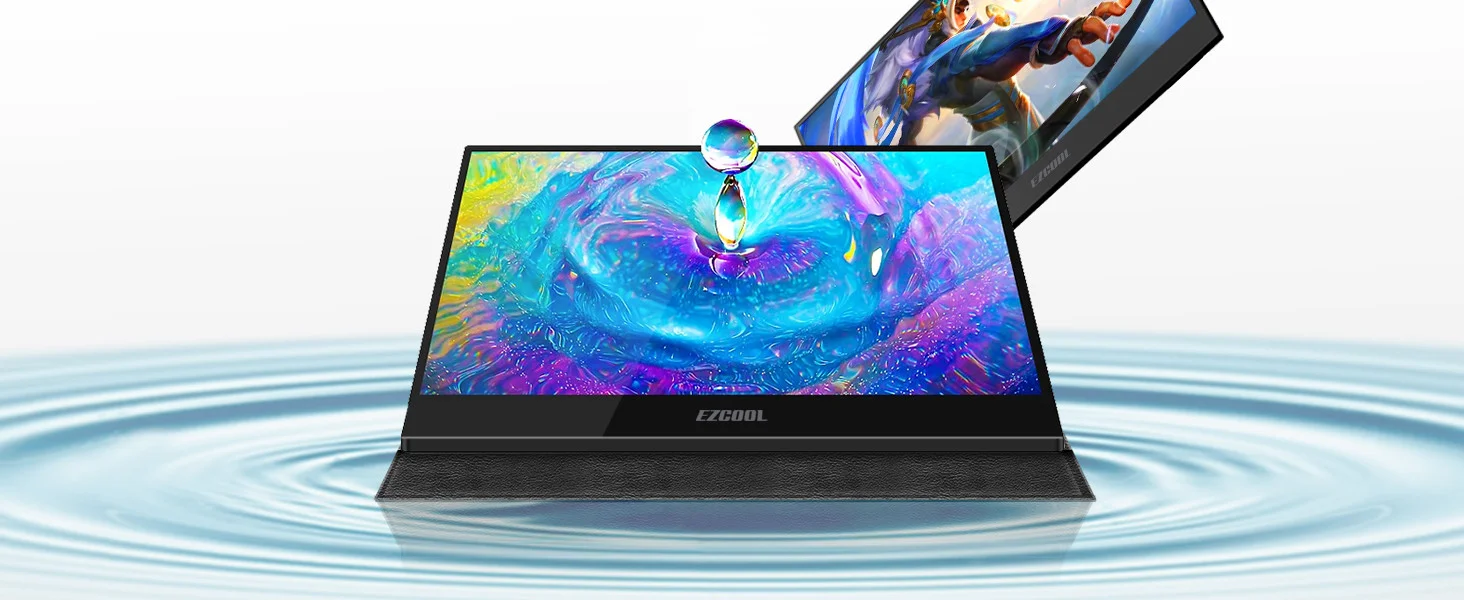 Ezcool Lite E15 15,6’’ 60HZ FHD Taşınabilir Monitör (Sıfır Ölü Piksel Garantili)