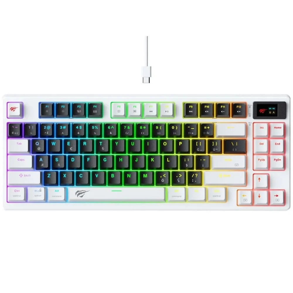 Havit Gamenote KB884L RGB Gaming Mekanik Klavye