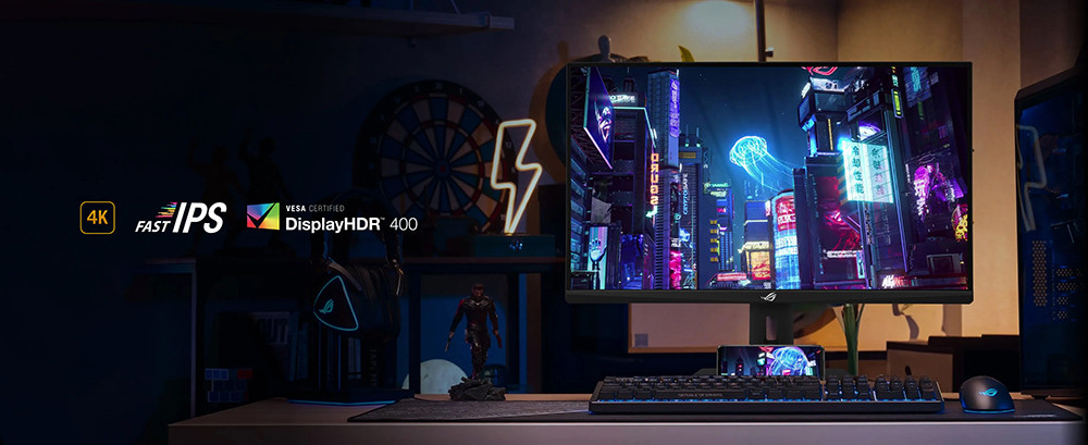 ASUS ROG Strix XG27ACMG 280Hz 1ms FHD G-Sync AdaptiveSync IPS Gaming (Oyuncu)  Monitör