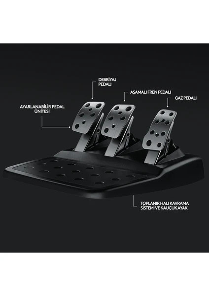 Logitech G29 Driving Force Yarış Direksiyonu ve Pedal