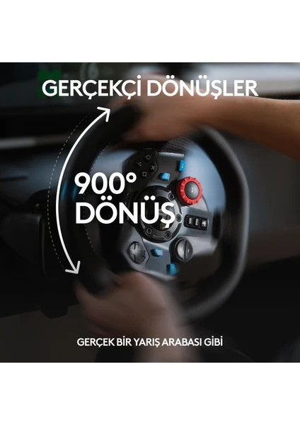Logitech G29 Driving Force Yarış Direksiyonu ve Pedal