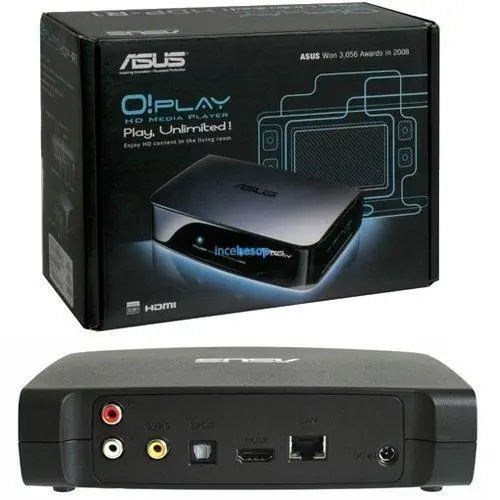 ASUS O!PLAY HDP-R1 HD MEDIA PLAYER 1080P