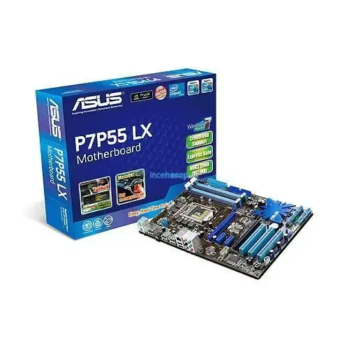 ASUS P7P55 LX P55 DDR3 VGA+GLAN+SATA 16X