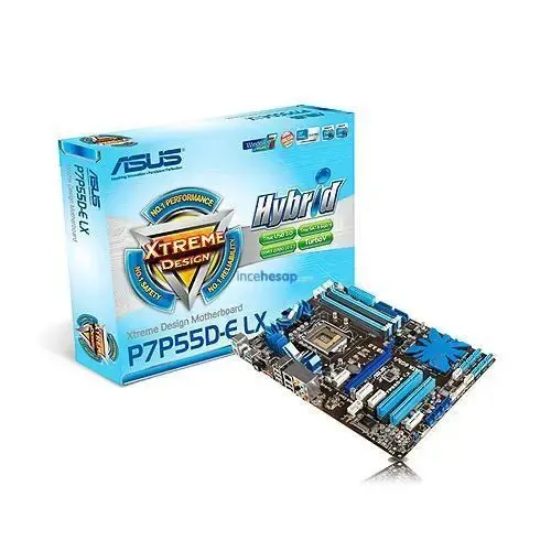 ASUS P7P55D-E LX P55 DDR3 GLAN+SATA6 16X USB30