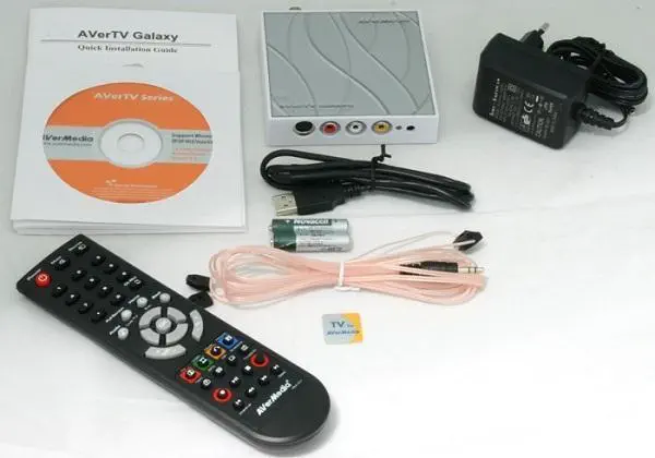 Avermedia Galaxy-USB Harici Hybrid-Dvb-S+Analog