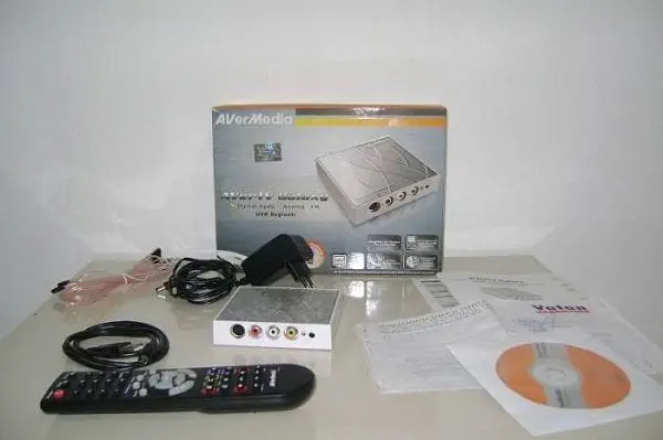 Avermedia Galaxy-USB Harici Hybrid-Dvb-S+Analog