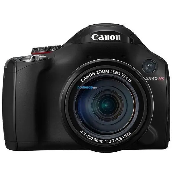 Canon P.shot SX40 12.1MP 35X Opt 2.7 Full HD Siyah