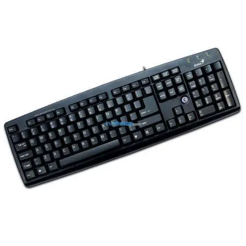 GENIUS KB-06XE Q KLAVYE PS/2 SİYAH