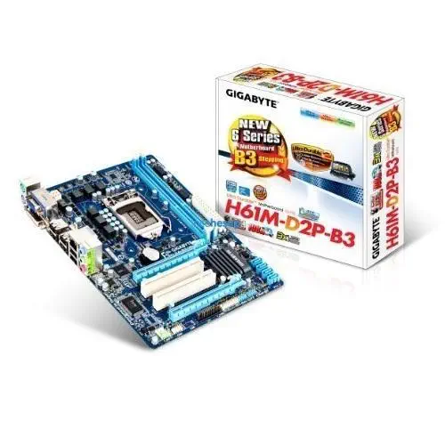 GIGABYTE H61M-D2 B3 DDR3 SATA+VGA+GLAN 16X