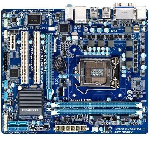 GIGABYTE H61M-D2 B3 DDR3 SATA+VGA+GLAN 16X