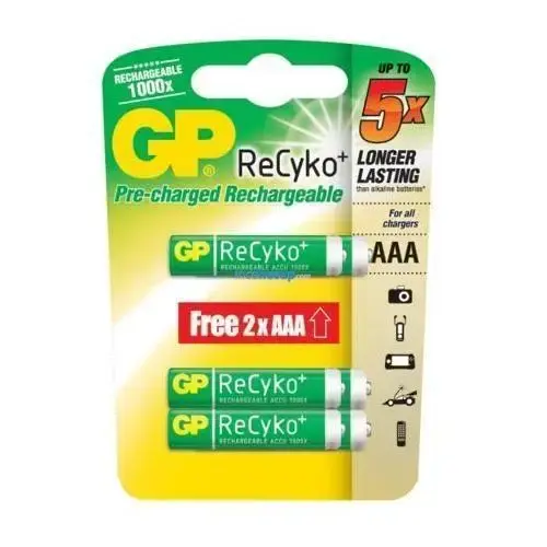 GP RECYKO AAA İNCE KALEM PİL 4+2 PROMOSYONLU