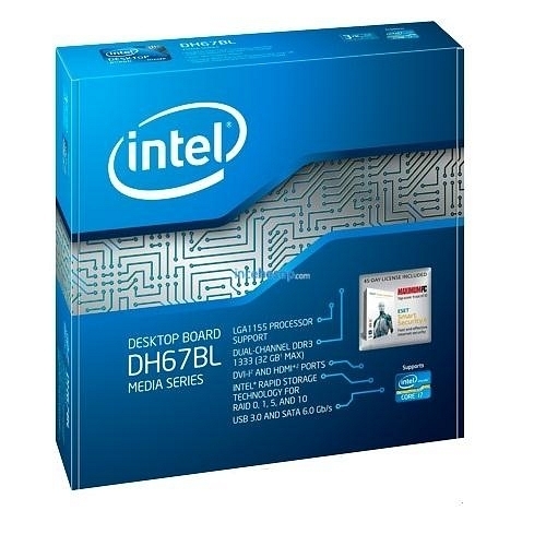 Intel dh67bl не стартует