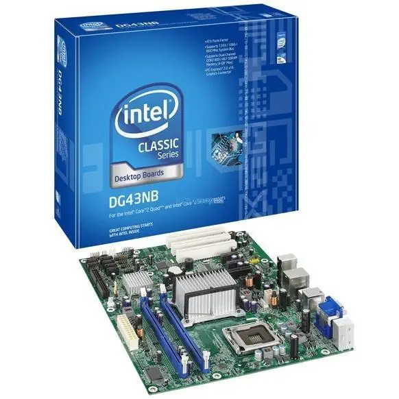 INTEL G43NB G43 DDR2 GLAN+SATA2 16X-BLK