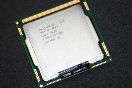 INTEL CORE I7 870 8MB 2.93 GHz 64BIT 1156p 