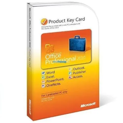 MS OFFICE 2010 PROFESSIONAL TÜRKÇE PKC