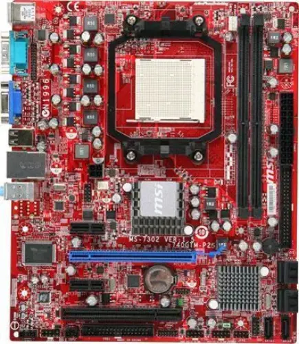 MSI 740GTM-P25 AM2 DDR2 VGA+GLAN+SATA 16X