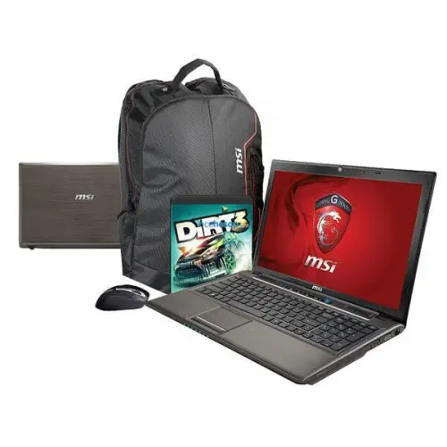 MSI GE620DX-650TR NOTEBOOK