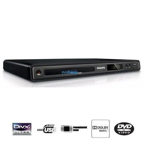 Philips DVP3520/58 USB`Li Dvd/Divx Oynatıcı