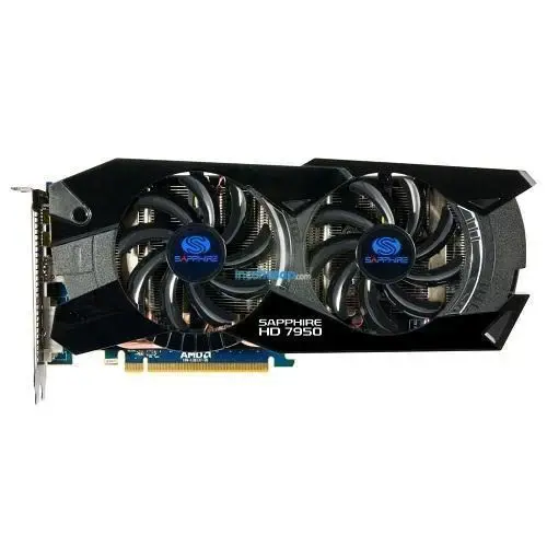 SAPPHIRE AMD HD7950 Dual-X OC Edition 384Bit 3GB GDDR5 EKRAN KARTI