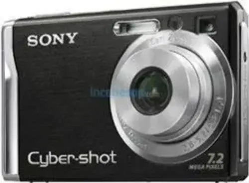 SONY DSC-W85/B 7.2 MP 3X OPT 2.5 LCD +ÇANTA+1GB