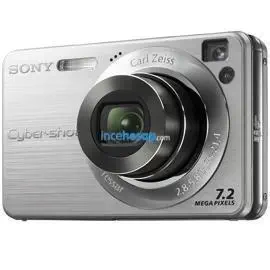 SONY DSc-W120s 7.2 MP FOTOĞRAF MAKİNESİ (TÜRKÇE MENÜ)
