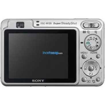 SONY DSc-W120s 7.2 MP FOTOĞRAF MAKİNESİ (TÜRKÇE MENÜ)