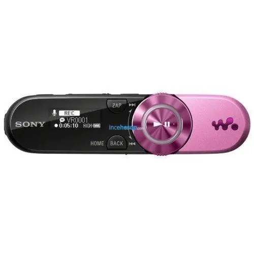 SONY NWZ-B152/P 2GB USB WALKMAN MP3 PLAYER PEMBE