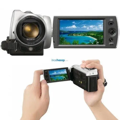 SONY DCR-SR15E/S 50X OPT. 80GB HDD 2.7 LCD VİDEO KAMERA