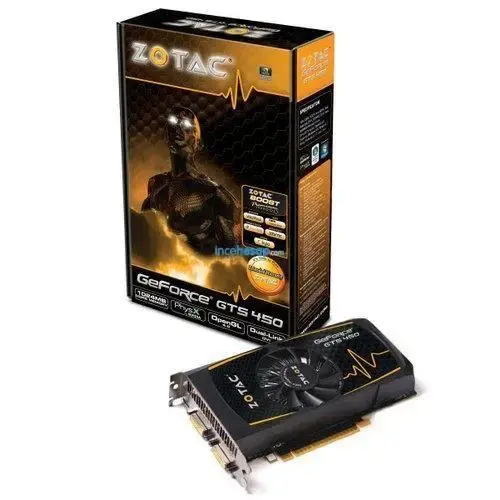 ZOTAC GTS450 (128Bit)1GB GDDR5 TV DUAL