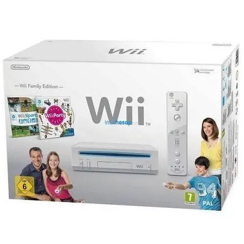 Nintendo Konsol Wii White - Party Pak