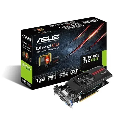 Asus GTX650 DC 128Bit 1GB Ddr5 2DVI/ 2HDMI 16x