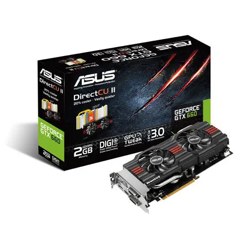 Asus GTX660 DC2 2GB Ddr5 192BIT Dvı/Hdmı 16x
