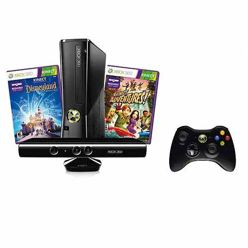 Xbox 360 4GB Oyun Konsolu + Kinect Sensor + 2 Oyun Hediye