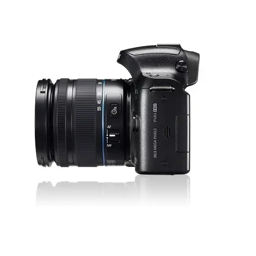 Samsung NX20 12-24mm Lens Wi-Fi Siyah SLR Fotoğraf Makinesi