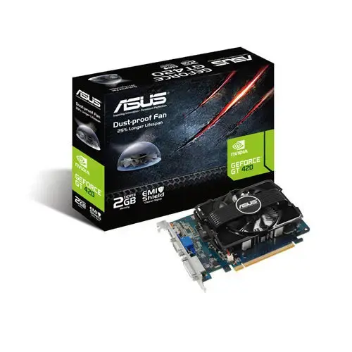 Asus GT420 2Gb 128Bit Ddr3 Dvı/Hdmı 16x