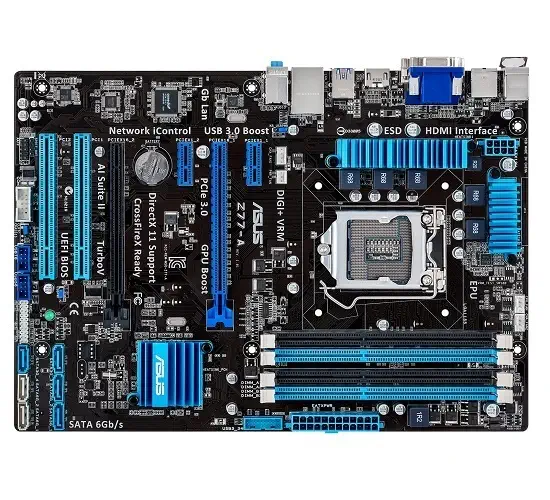 Asus Z77-A Z77 Ddr3 Sata3 Glan Usb3 1155p 16x