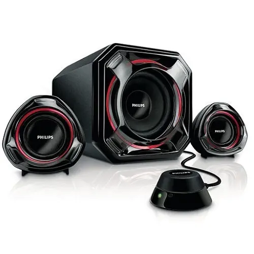 Philips SPA5300/10 2+1 100Watt Siyah Multimedya Hoparlör