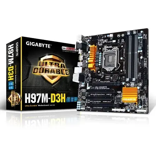 Gigabyte H97M-D3H H97 DDR3 1150p Anakart